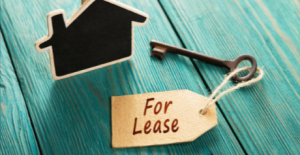 Property For Lease in Stamford concept showing house key and tag representing Wa We Property
